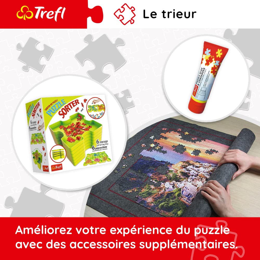 TREFL 500 Piece Jigsaw Puzzle, Cat Family, Animal Puzzle, Sweet Kittens, Simonetta Pirola, Adult Puzzle, Trefl 37425 Trefl
