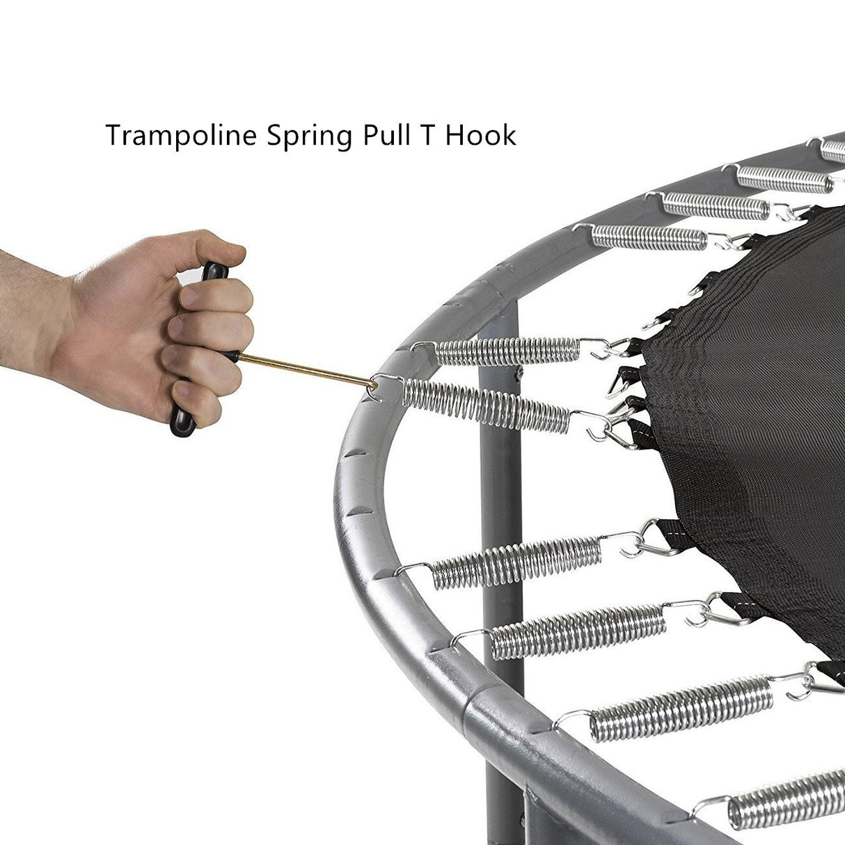SANJOIN Trampoline Spring Pull Tool (T-Hook) (1 Pack) SANJOIN