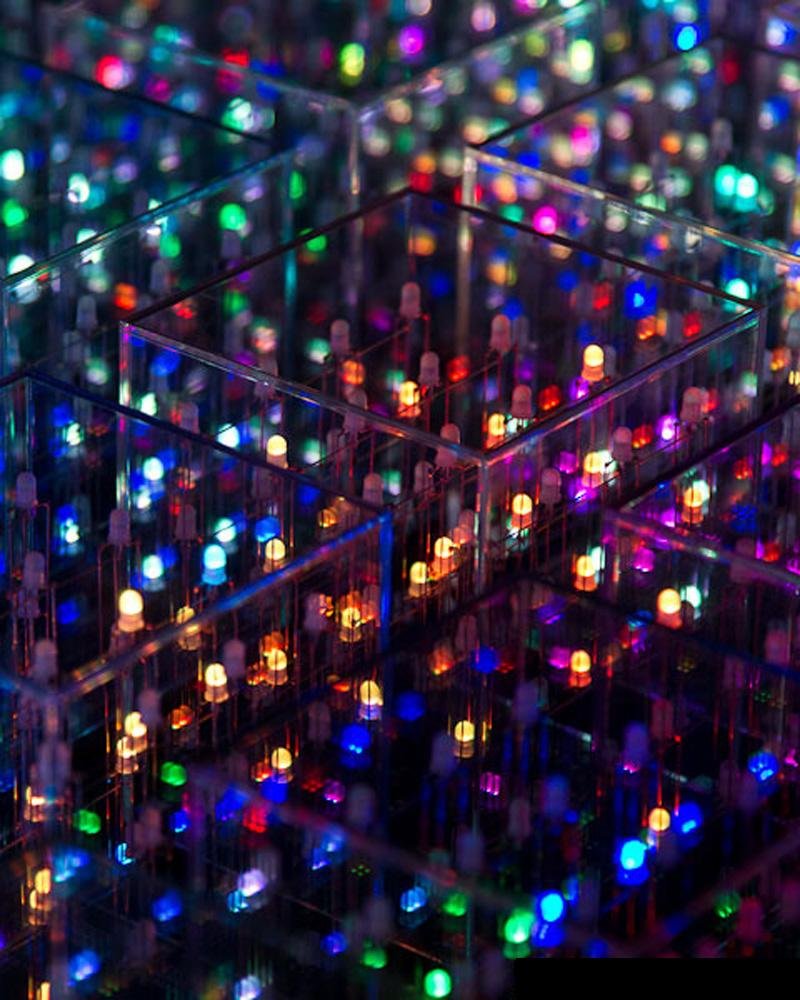 HypnoCube 4 Cube, Animated Light Sculpture HypnoCube