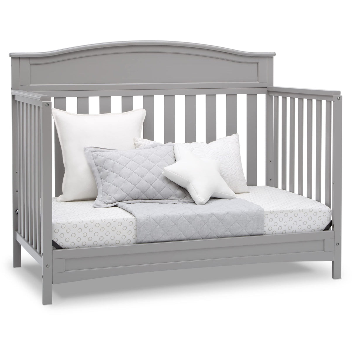Delta Children Emery 4-in-1 Convertible Baby Crib, Pack of 1, Grey Delta Children
