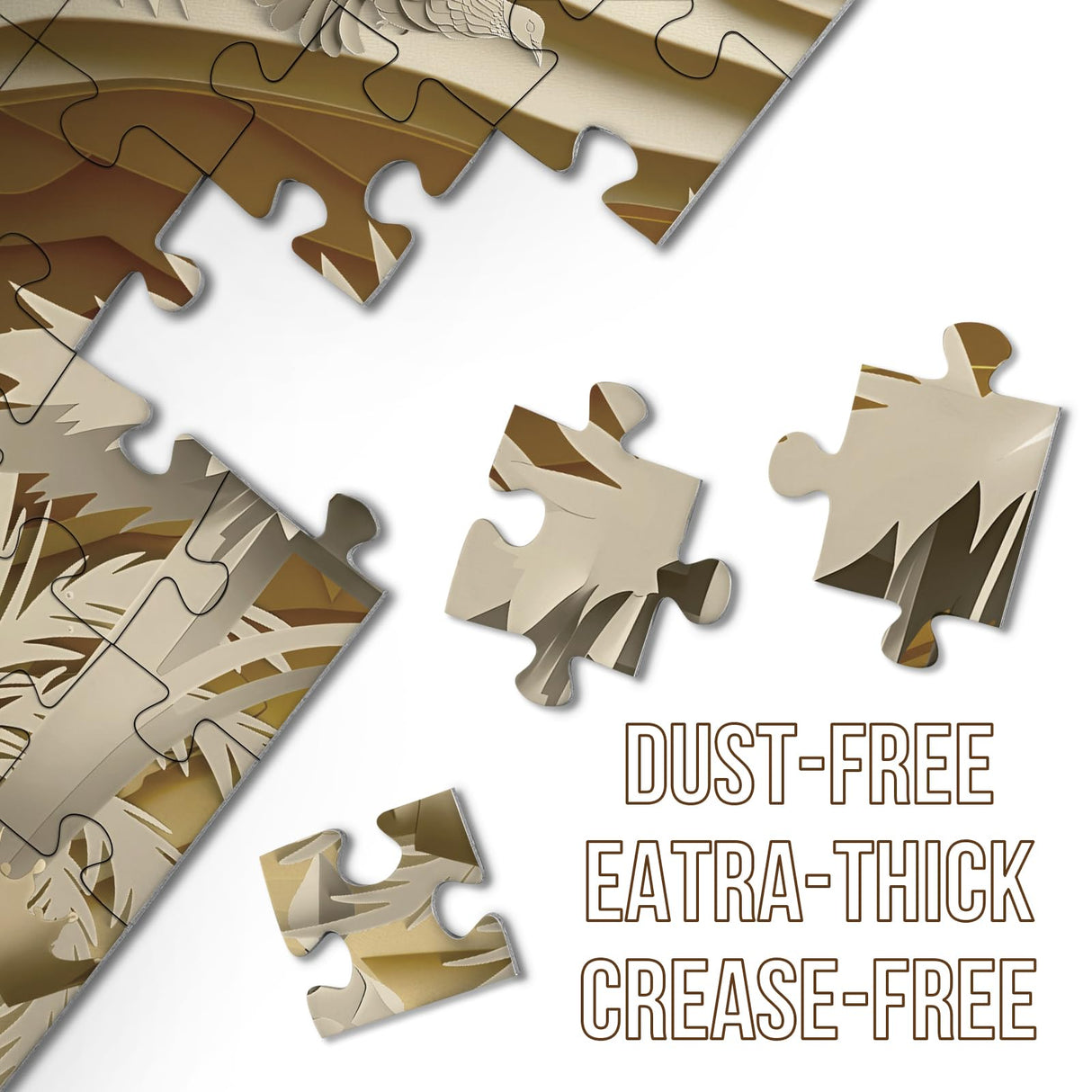 Holy Nativity Christian Puzzles for Adults 1000 Pieces, 3D Jesus Religious Bible Jigsaw Puzzles Faith Cross, Christmas Winter Holiday Puzzle BBOLDIN