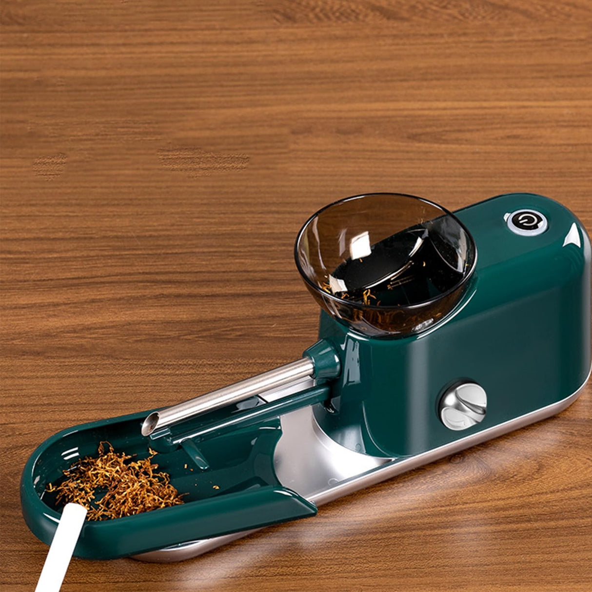 SINBAISHUNYYT The Za Machine, Lorivu Automatic Roller, Electric Pre Roll Machine, Electric Joint Weed Roller, Automatic Cone Loader Filler(Gold) SINBAISHUNYYT