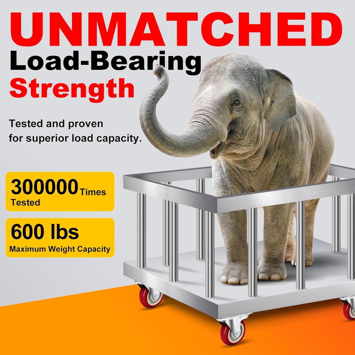 Caster Wheels 2 Inch, Heavy Duty Caster Wheels Set of 4, Swivel Castor Wheels with Dual Locking Brakes, Silent Polyurethane (PU), 360° Rotation, for Furniture and Workbench, Load 600lbs PUIPUM