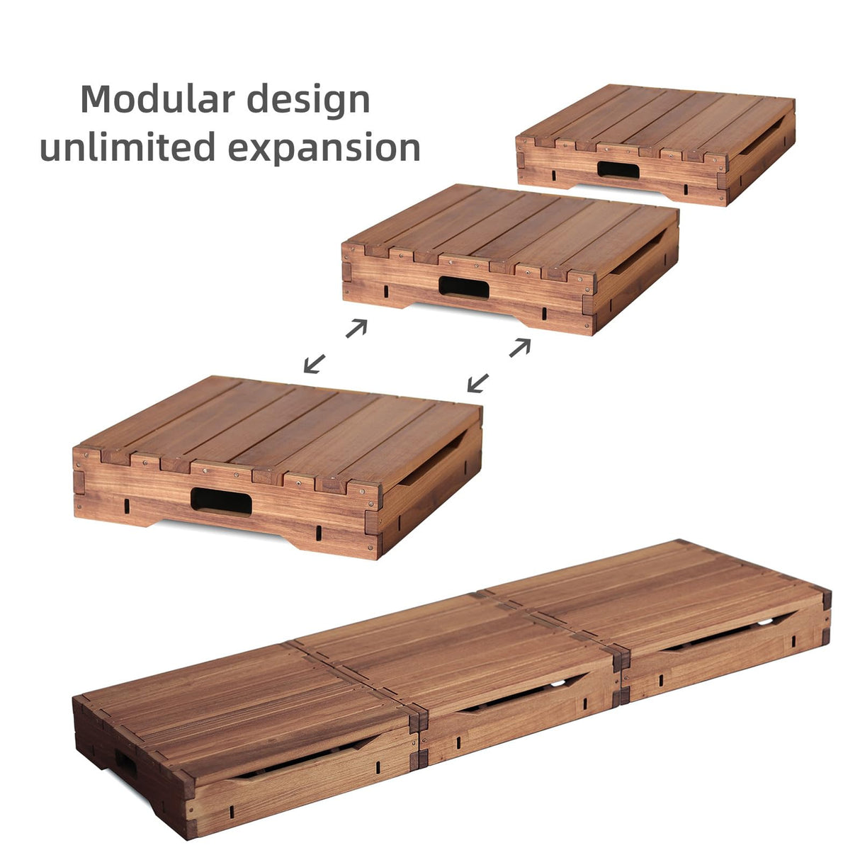unununu Wooden Platform Step Stool for Adults&Senior,Standing Aids & Supports,Stair Assist Indoor&Outdoor,Heavy Duty Sturdy Solid Wood Bedside Foot Stepper,for Handicap,Elderly,High Beds(47.5"W) unununu