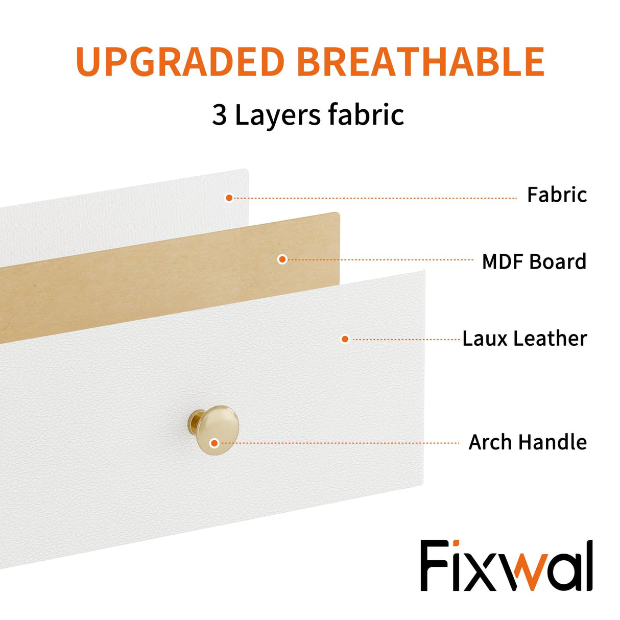 Fixwal White Dresser for Bedroom with LED Lights and Charging Station, 40-inch LED TV Stand with 10 Fabric Drawers Bedroom Dresser for Girls, Kids Fixwal