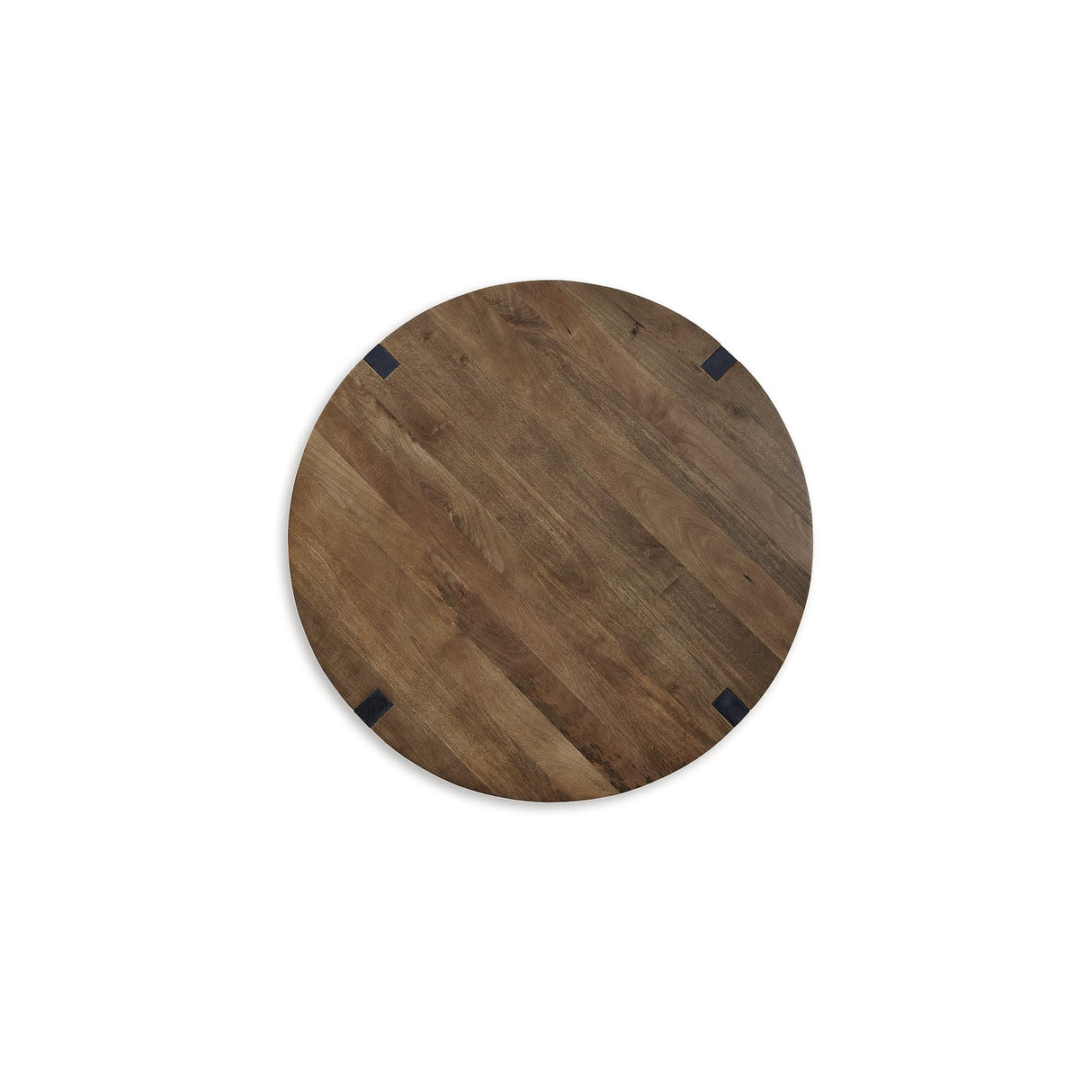 Signature Design by Ashley Hanneforth Farmhouse Coffee Table with Angled Solid Wood Legs, Light Brown & Black Signature Design by Ashley