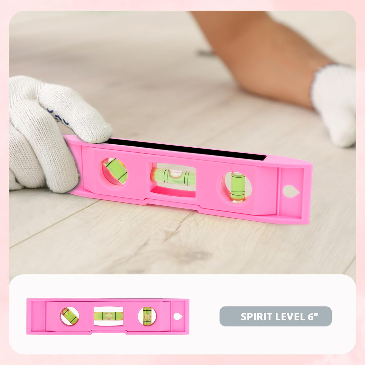 KingTool 149-Piece Pink Tool Kit - Basic Home Repair Tool Set, Small Tool Kit with Plastic Toolbox, Perfect for Women, Office & College Repairs KingTool