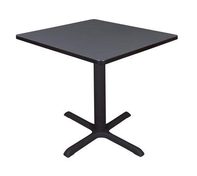 Cain 30" Square Breakroom Table- Grey