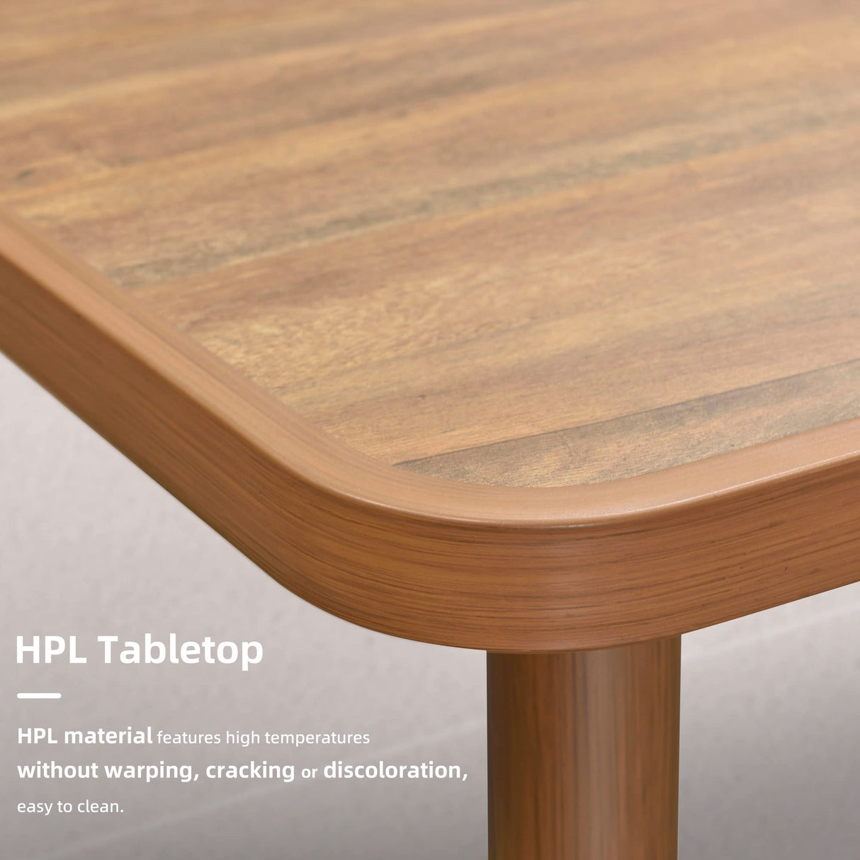 PURPLE LEAF 11 Pieces Dining Set Patio Metal Rectangular Table and Wicker Rattan Chairs for Outside Porch Garden Kitchen Modern Outdoor Furniture Sets PURPLE LEAF