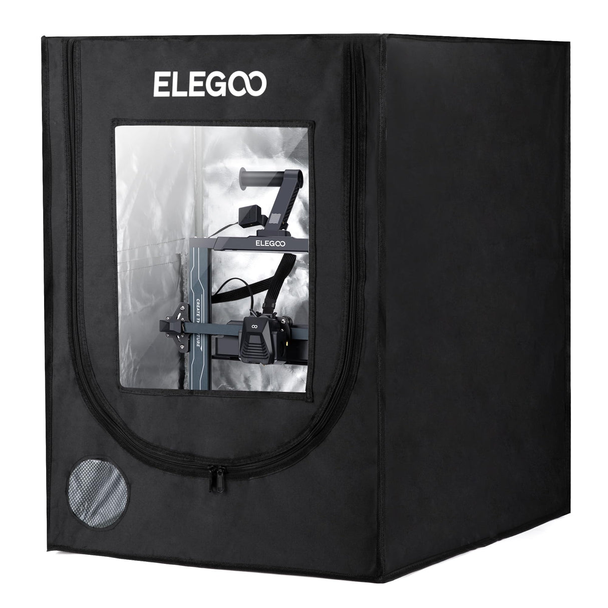 ELEGOO 3D Printer Enclosure, Fireproof and Dustproof 3D Printer Cover Constant Temperature Tent for Neptune 3 Pro/Neptune 4/Neptune 4 Pro/Ender 3/Ender 3 V2/Ender 3 S1/Kobra 2 ELEGOO