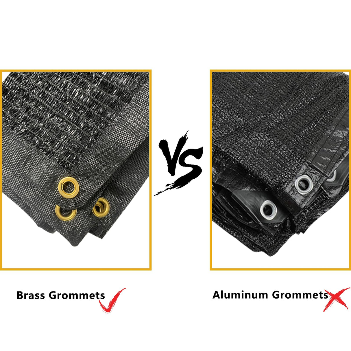 90% Shade Cloth, 6.5x15ft Sunblock Garden Shade Cloth with Grommets for Plants Greenhouse Vegetables Shade Netting Patio Shade Mesh Tarps for Outdoor Sun Shade Cover Fabric POYEE