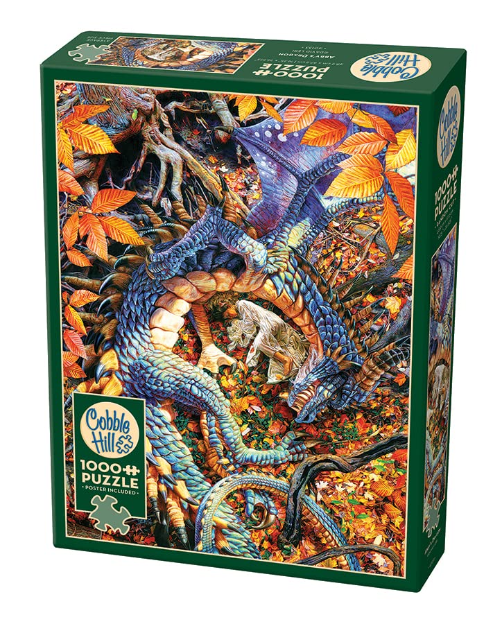 Cobble Hill 1000 Piece Puzzle - Abby's Dragon - Sample Poster Included Cobble Hill Puzzle Company Ltd.