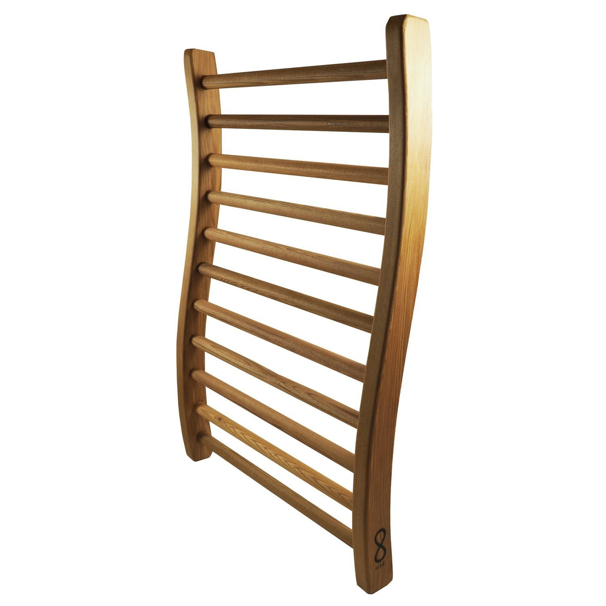 HSE Canadian Red Cedar Ergonomic S-Shape Sauna Backrest (Pack of 1) Home Sauna Experience