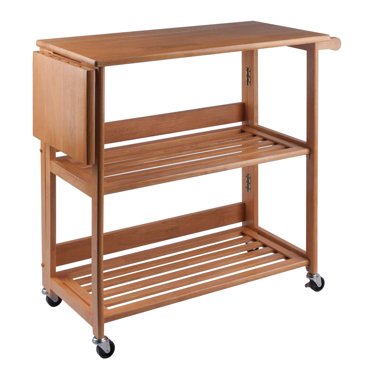 Winsome Radley Kitchen Cart, Light Oak Winsome