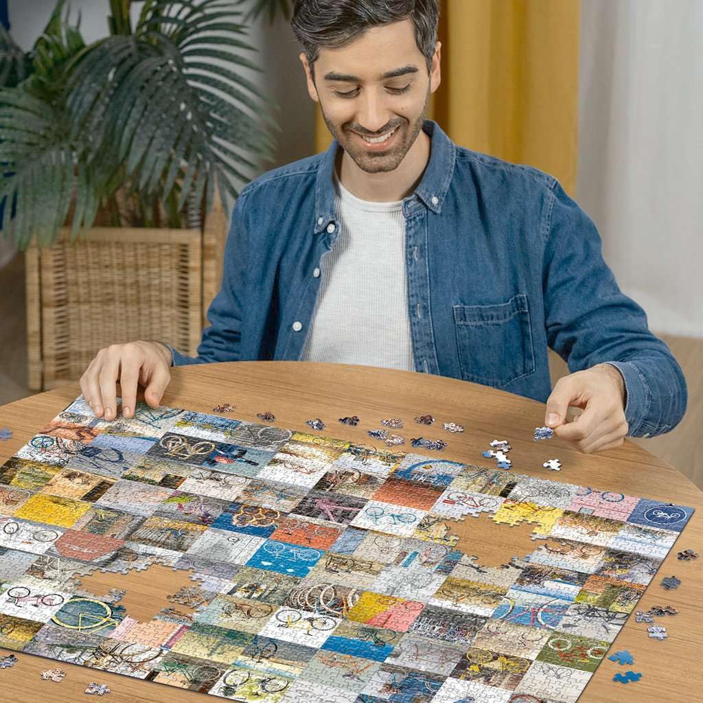 Ravensburger 99 Bicycles and More ... 1500 Piece Jigsaw Puzzle for Adults - 12000697 - Handcrafted Tooling, Made in Germany, Every Piece Fits Together Perfectly Ravensburger