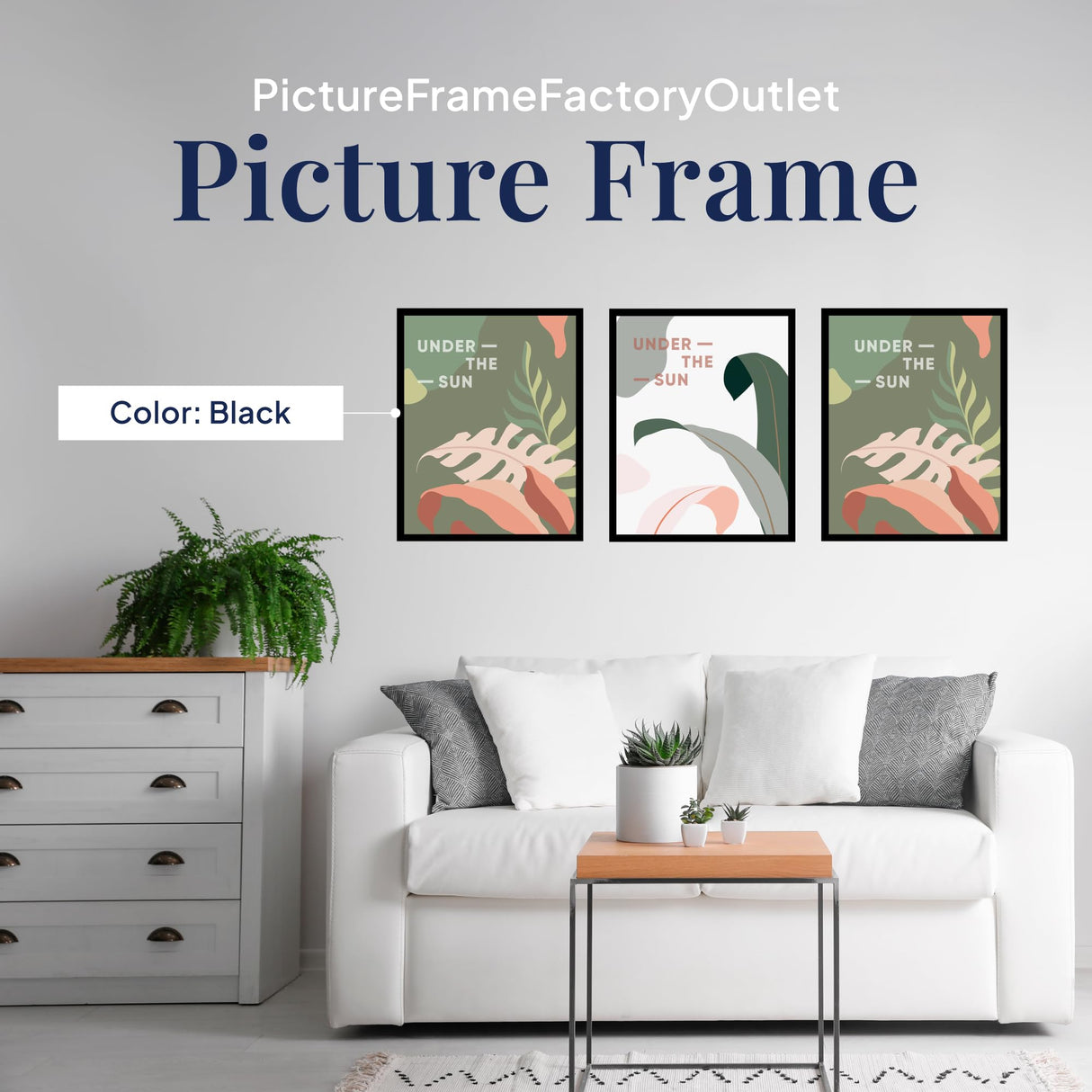 19.25x26.75-1.25" Flat Black Puzzle Frame - Showcase Your Art and Puzzles with Modern Elegance - Hardware and Plexiglass Included PictureFrameFactoryOutlet
