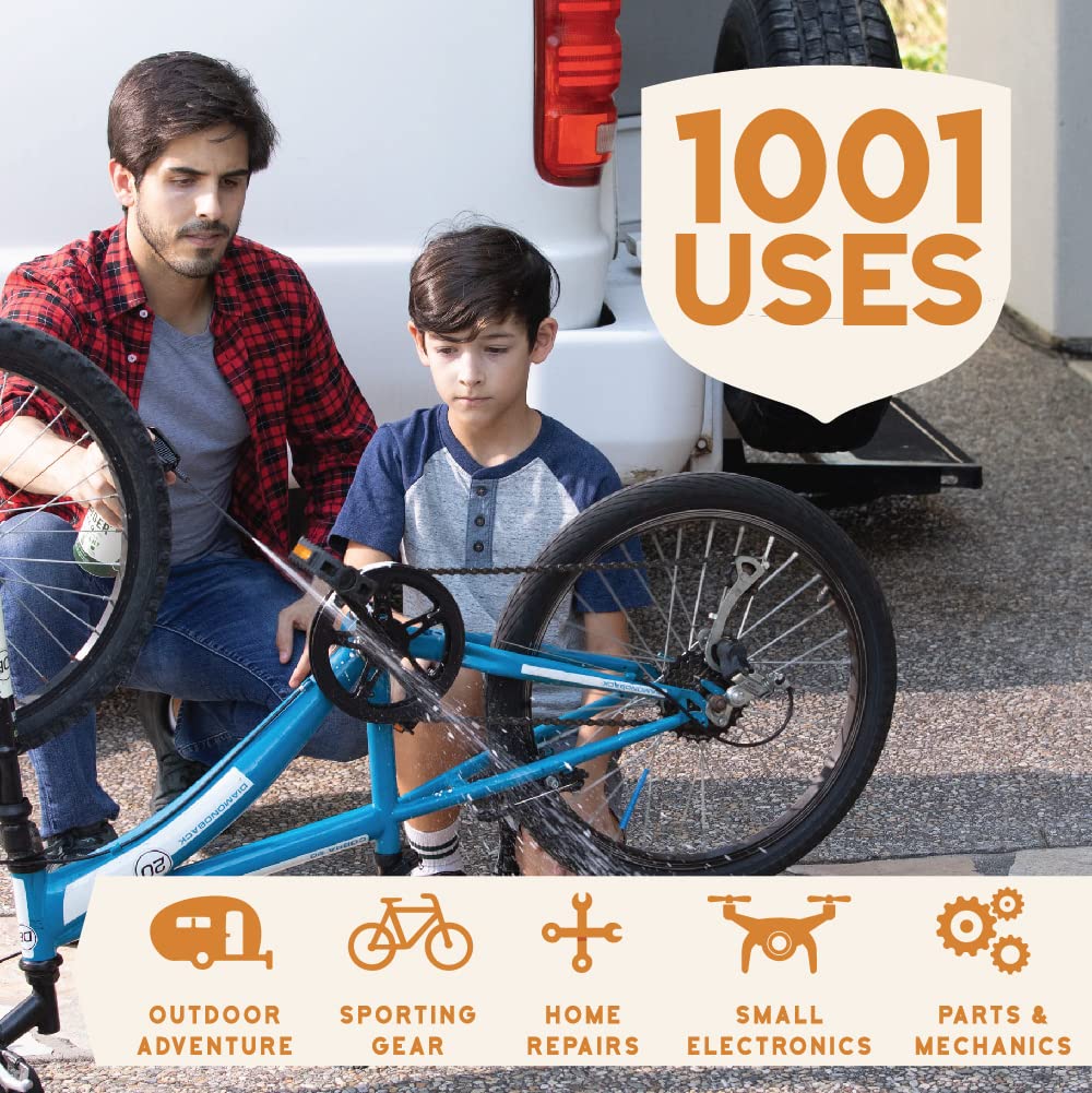 Gear Hugger Multipurpose Lubricant - Eco-Friendly (11 oz, Pack of 1), Rust Remover - Garage Door Lubricant Spray, Door Hinge Lubricant & Lock Lubricant - Plant-Based, No Petroleum, No PTFE Gear Hugger