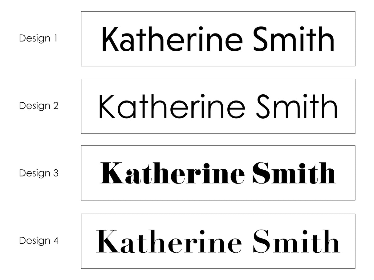 Custom Desk Wedge Name Plate - Personalized Titles and Styles (2x8 Inch, Solid Walnut w/Name Plate) Gem Awards