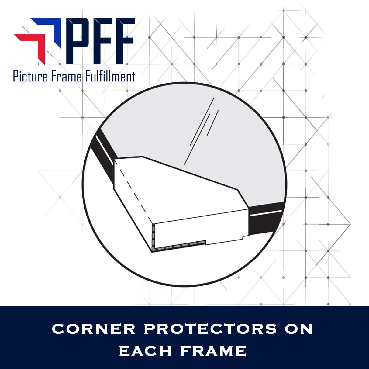 19.25x26.75 Puzzle Frame | Picture Frame | Poster Frame | 1.25 Inch Black Frame | Plexi Glass and Hanging Hardware Included PictureFrameFactoryOutlet