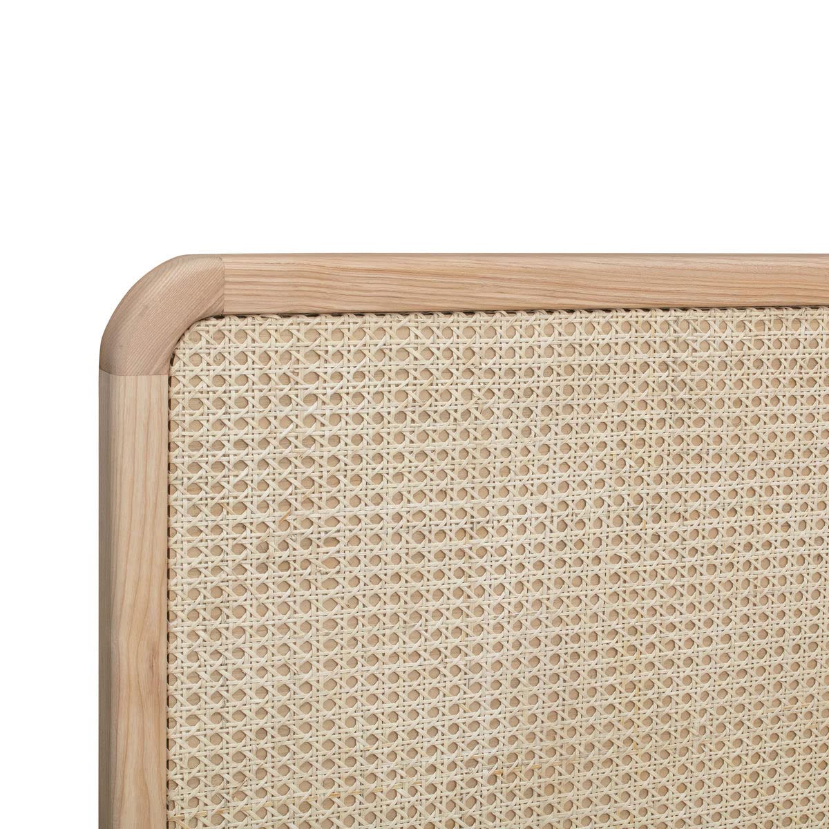 TOV Furniture Carmen Cane Bed in King WoodArtSupply