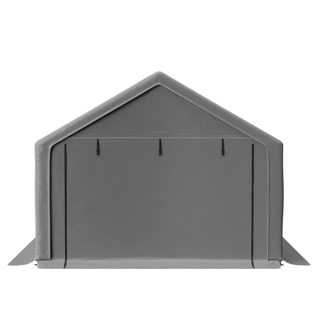 WTRAVEL 10x10 ft Outdoor Storage Shelter with Zipper Door, Portable Garages Shelters, Waterproof and UV Resistant Carport Shed for Bicycle, Motorcycle ATV, Lawn Mowers (10x10 FT) WTRAVEL