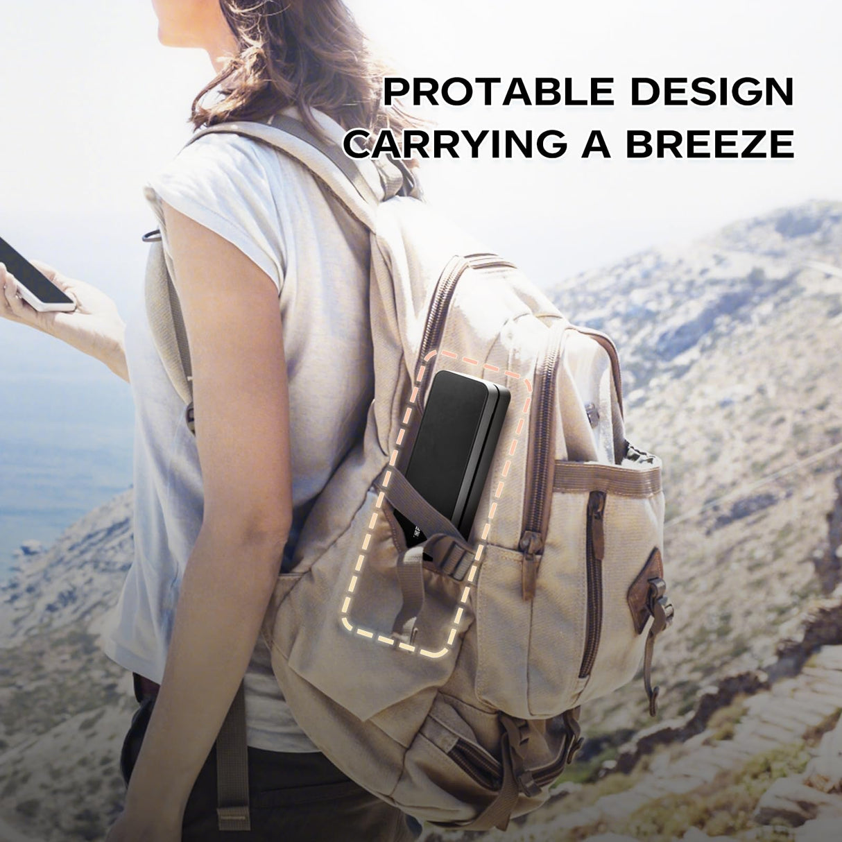 iDPRT Portable-Printer Wireless for Travel, 300DPI Inkless-Thermal-Small-Printer for Home Use, Office, Vehicles, Mobile Bluetooth Printer Supports 8.5" x 11" US Letter&A4&A5 Size, for Smartphone & PC iDPRT