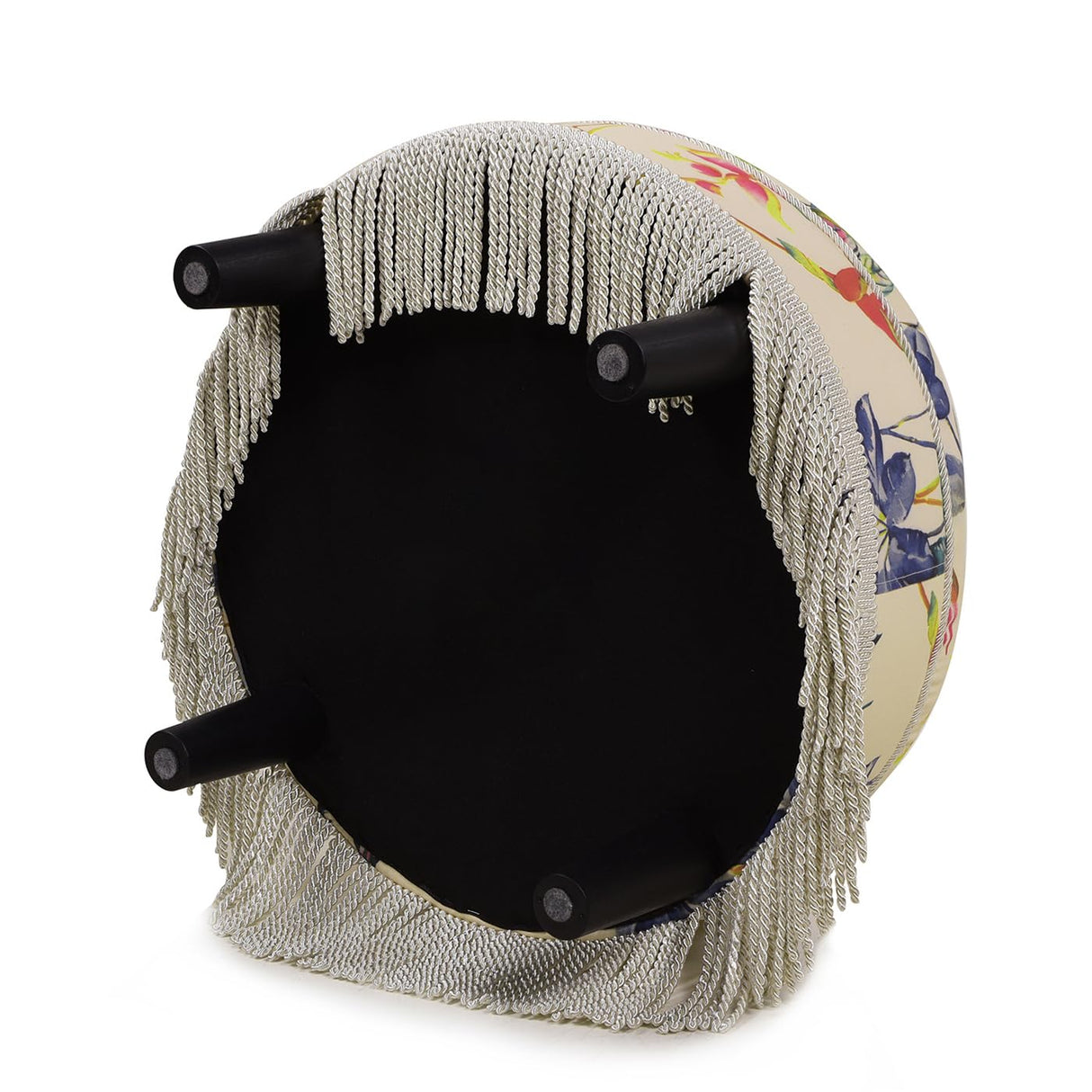 Jennifer Taylor Home Yolanda Ottoman, Off-White/Floral Jennifer Taylor Home