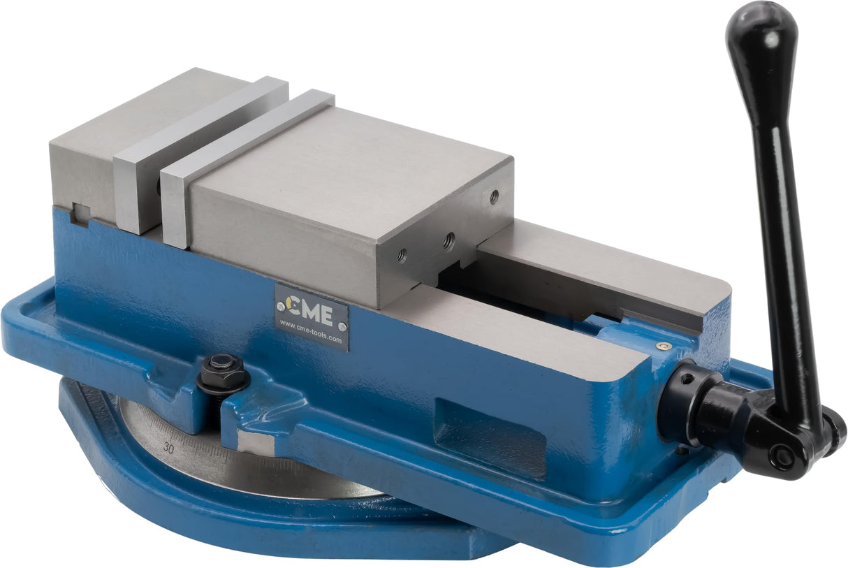 CME Milling Machine Vise, Swivel Base, 4" Max Opening, 4" Jaw Width CME Tools