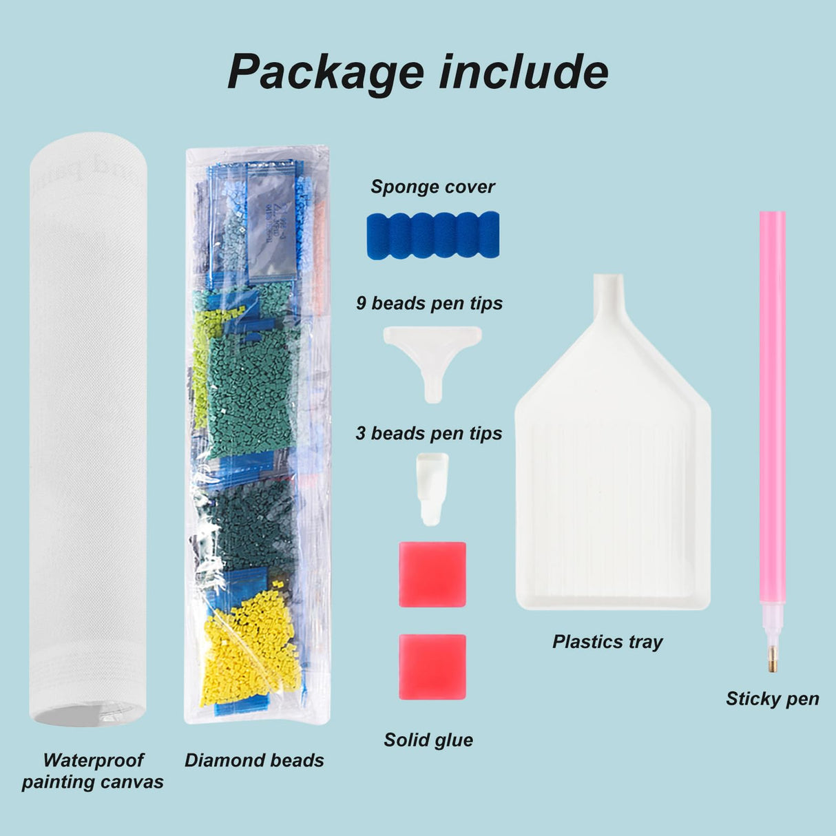 Acudotr Diamond Painting Kits for Adults, 5D DIY Diamond Art Kits for Beginners, Full Drill Diamond Painting Kits for Home Wall Decor, Helping Hand, 12x16 Inch Acudotr