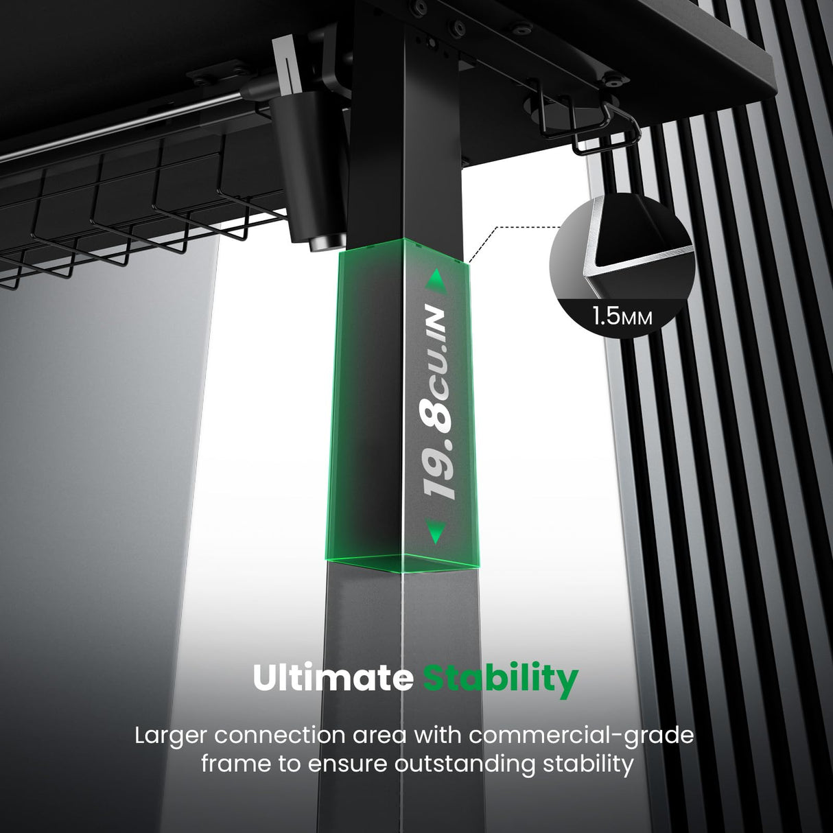 SIAGO Electric Standing Desk Adjustable - 55 x 24 Inch Sit Stand up Desk with Cable Management - 3 Memory Preset Adjustable Height Table SIAGO