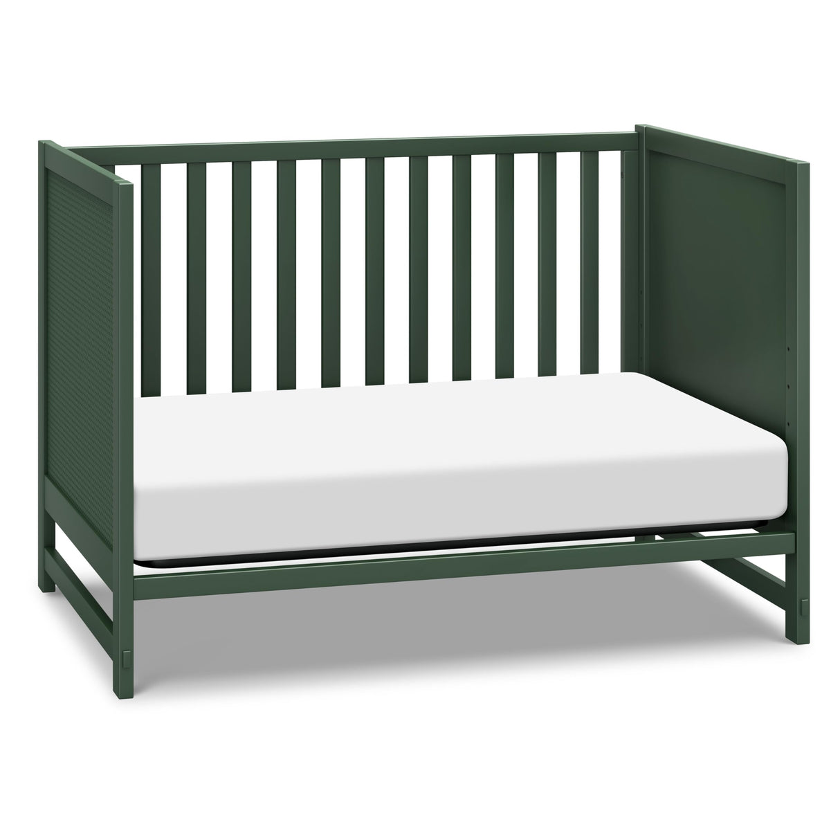 Davinci Margot 3-in-1 Convertible Crib in Forest Green, GREENGUARD Gold Certified DaVinci