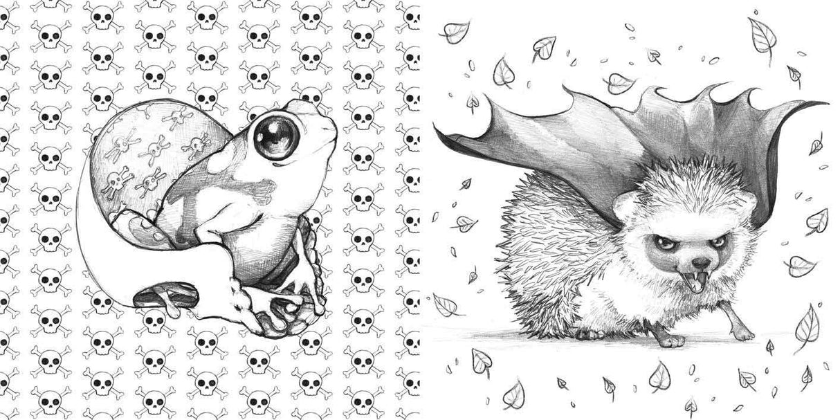 Pop Manga Cute and Creepy Coloring Book Watson-Guptill