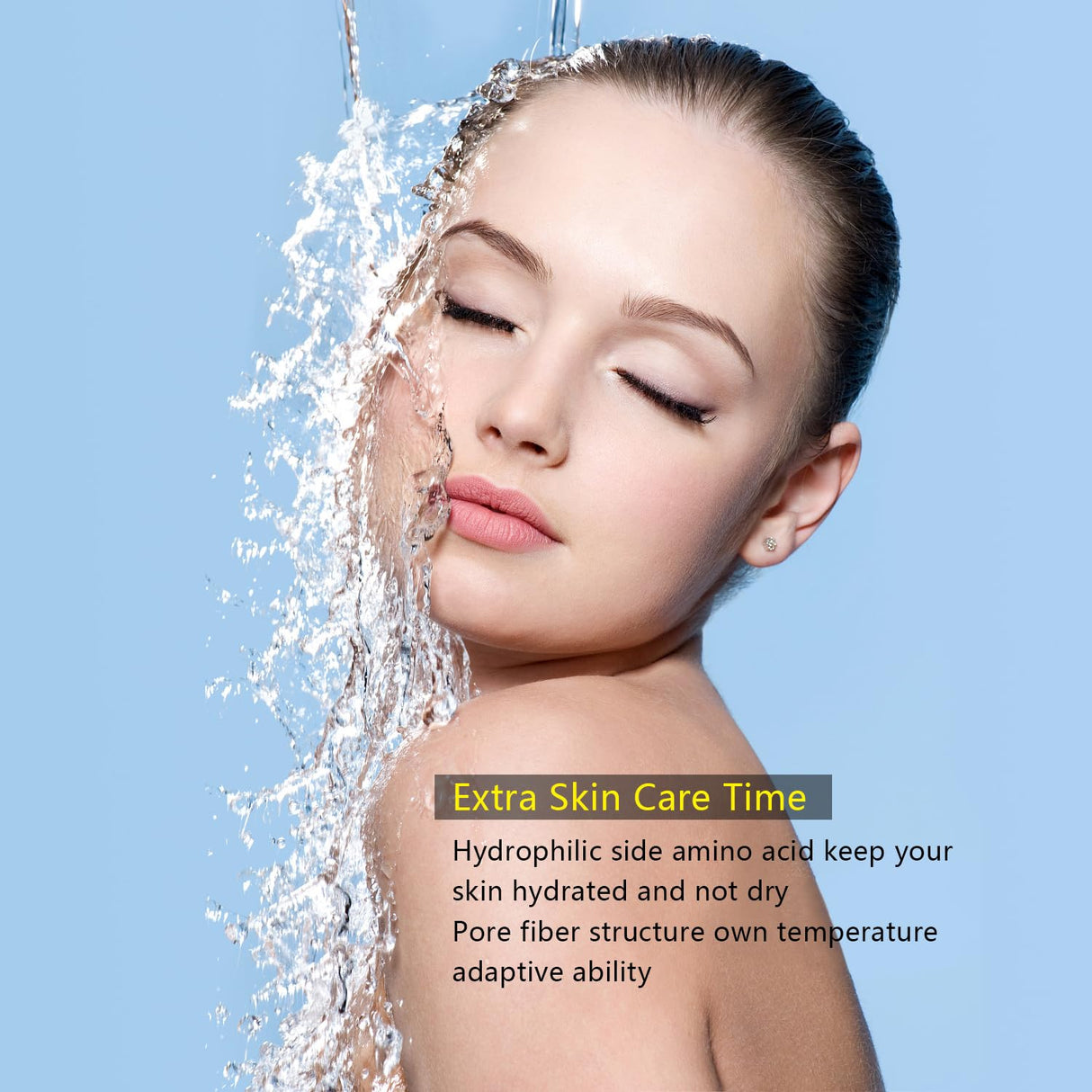 Silk Pillowcase for Hair and Skin, Mulberry Silk Pillow Cases Standard Size, Anti Acne Cooling Sleep Both Sides Natural Silk Satin Pillow Case Covers with Hidden Zipper, Gifts for Women Men, White DKBslik