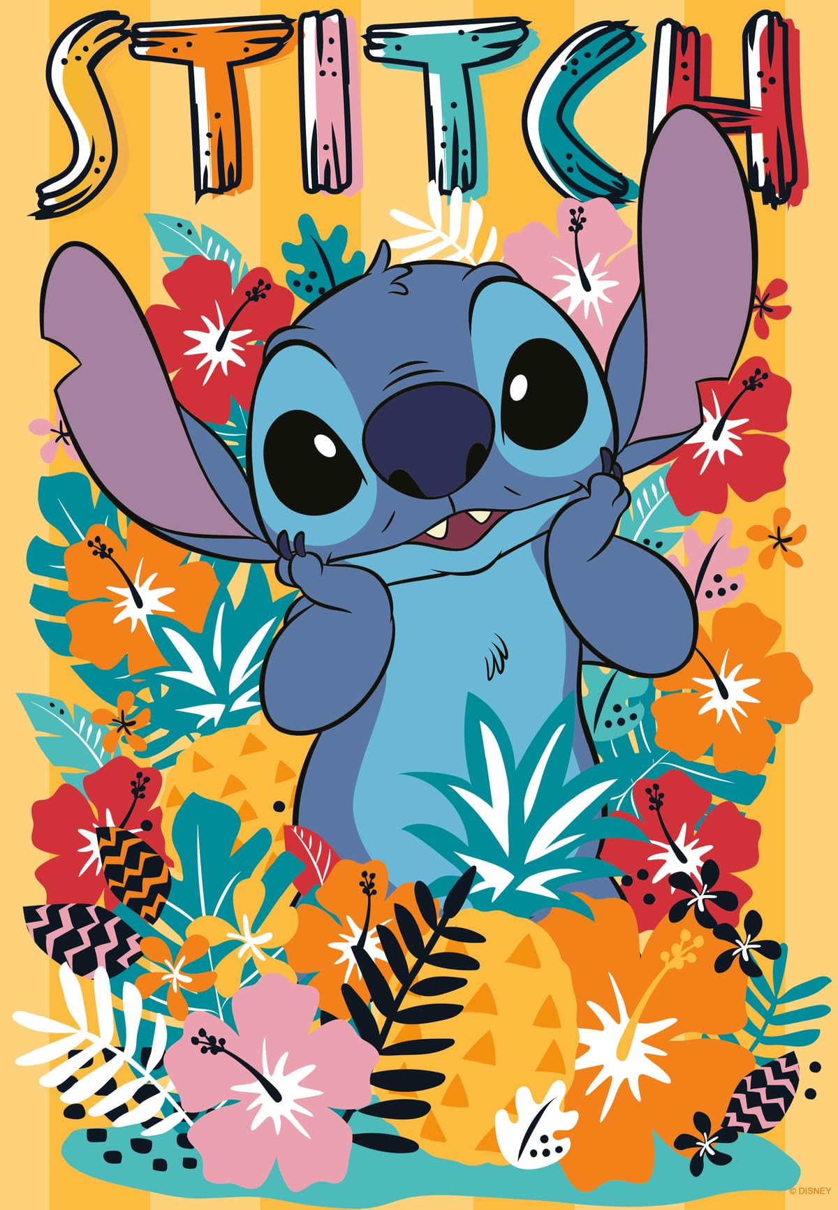 Ravensburger Stitch 300 Piece Jigsaw Puzzle for Kids - Every Piece is Unique, Pieces Fit Together Perfectly Ravensburger