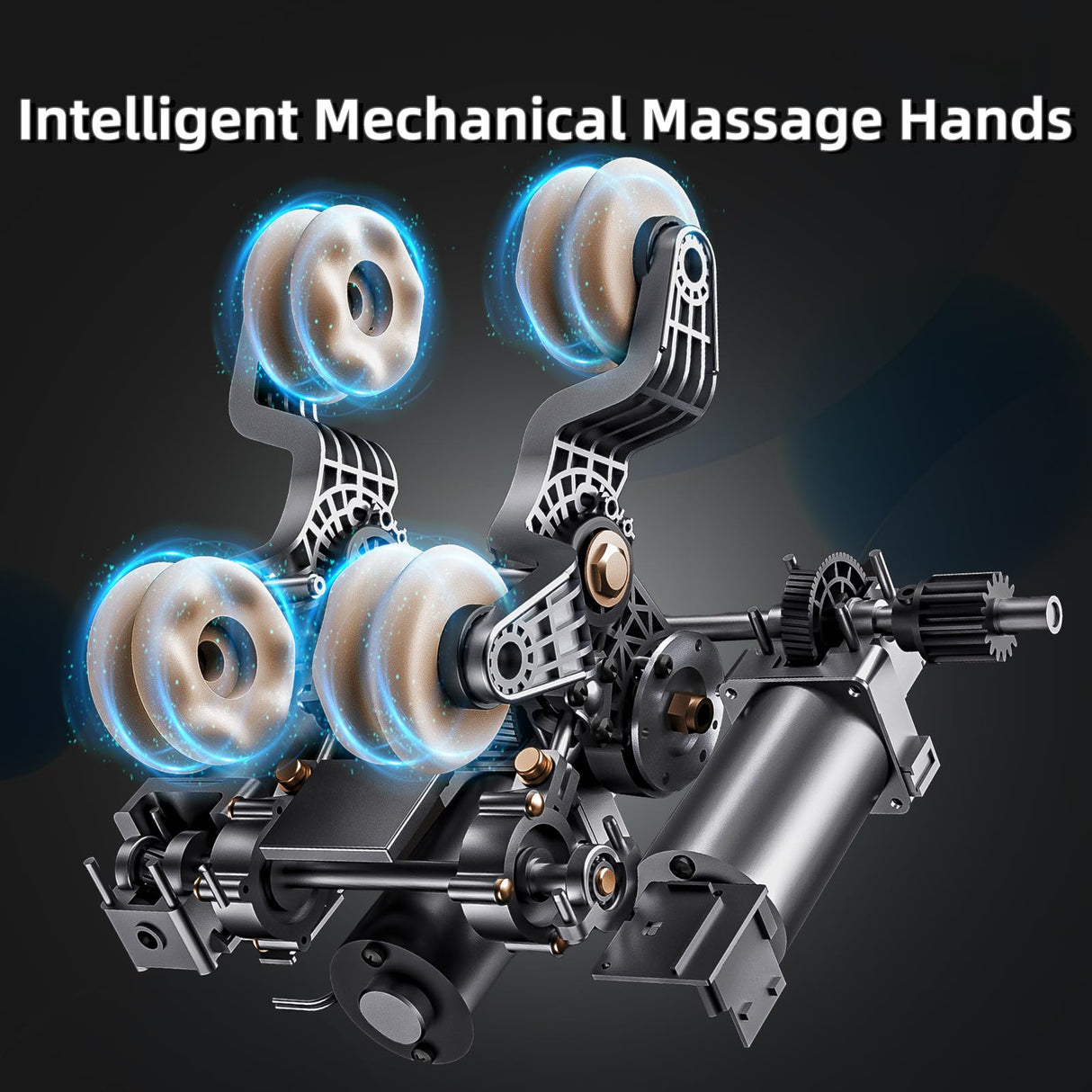 MYTHIA A303 Massage Chair iRest System, Full Body with Heat, Zero Gravity, 53.15" SL Track Shiatsu Recliner with Auto Body Scan, Bluetooth Speakers, Footrest Calfrest Extension (Black) MYTHIA