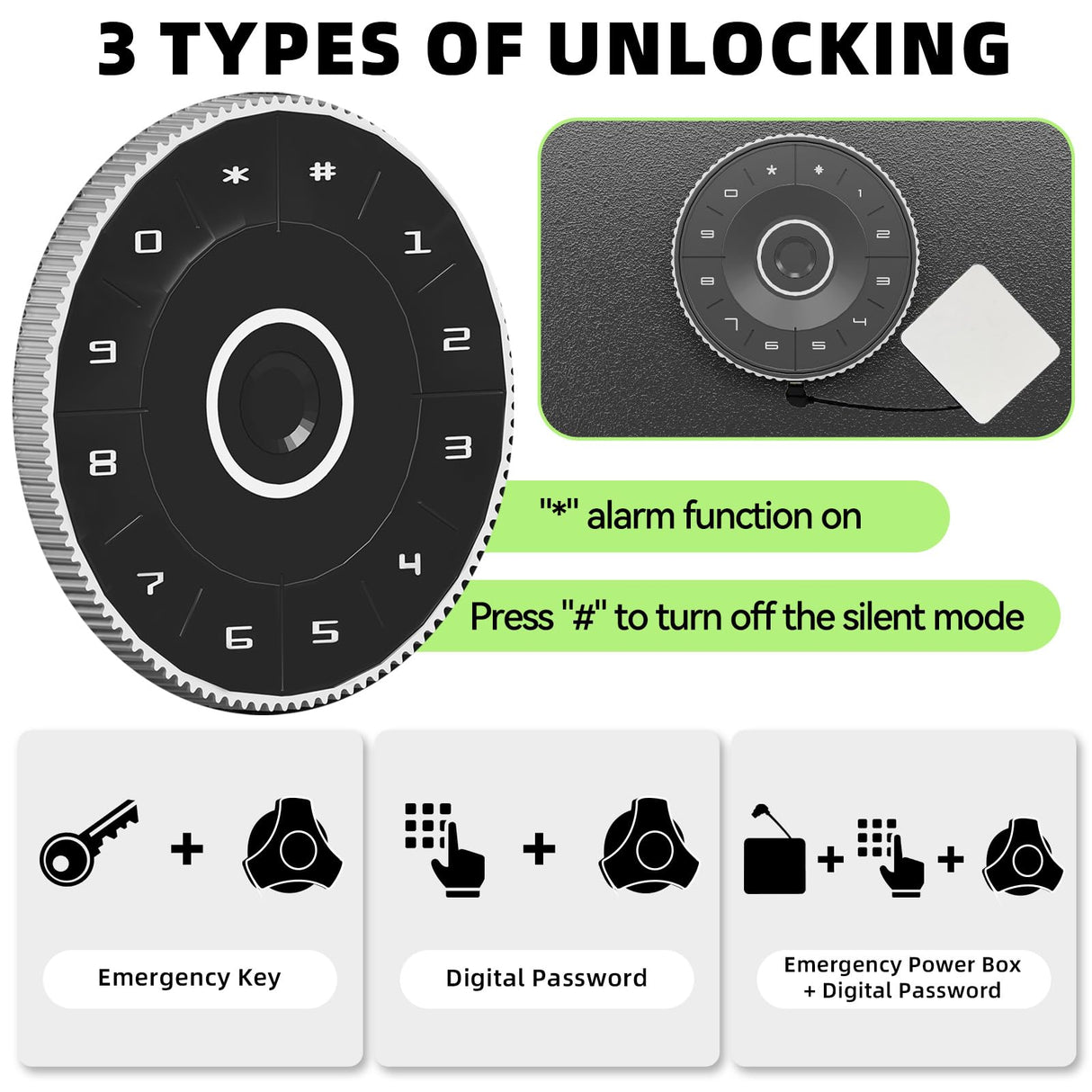 KAER 5-7 Gun Safe,Gun Safes for Home Rifles and Pistols,Combination Gun Safes,Gun Safe & Cabinet,Gun Cabinet for Rifles and Shotguns,Gun Cabinets with Drawers, Pistol Pouch and Removable Shelf KAER