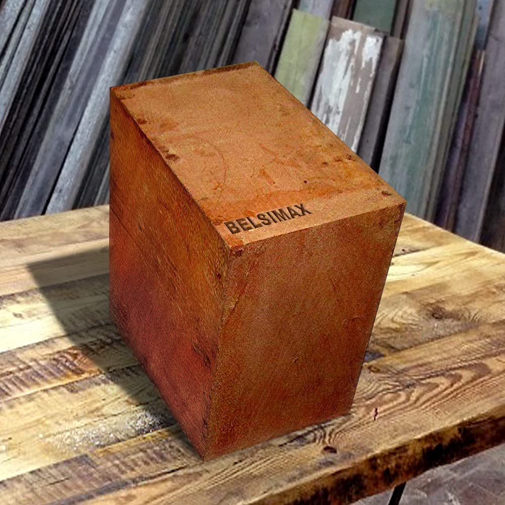 Olive Lathe Turning Exotic Wood Bowl Blank Block, 6” X 6” X 3” Bowl Blanks Store