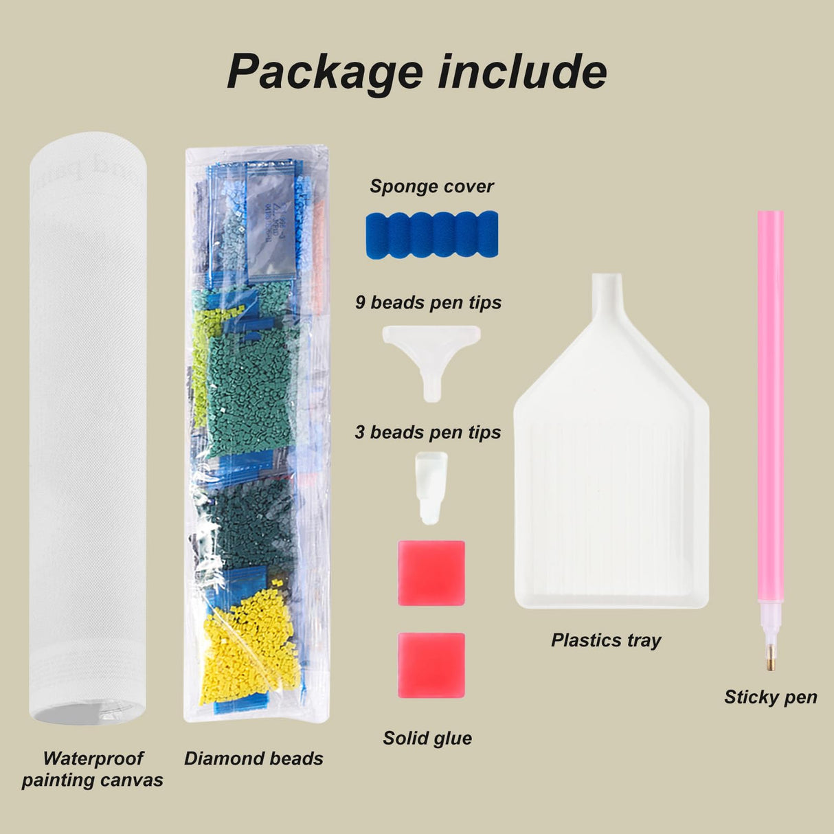 hill froeistung Dog Diamond Art Painting Kits for Adults,Beach Diamond Art Kits for Beginners, 5D DIY Round Full Drill Diamond Dots Gem Art Craft for Home Decor Gift 12x12inch hill froeistung