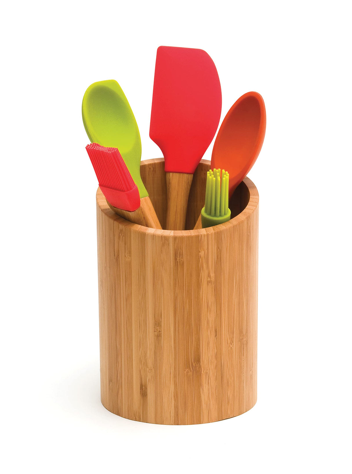 Lipper International 8827 Bamboo Wood Kitchen Tool Holder, 5-1/2" x 8" Lipper International