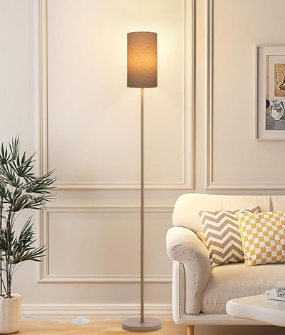 EOEYYOYB Floor Lamps for Living Room Modern Tall Lamp for Bedroom Office Corner (Brown, 65'')