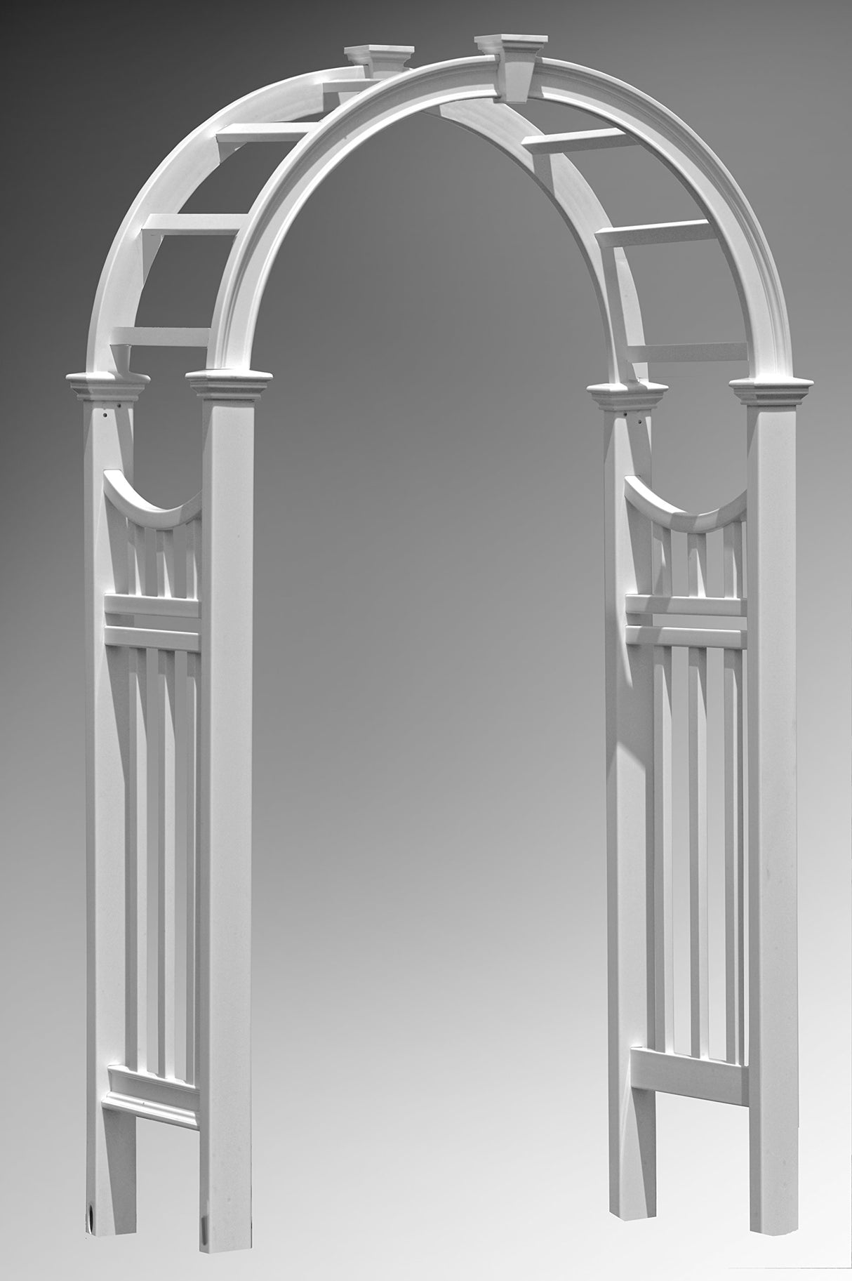 Vienna 49"W x 91"H Vinyl Arbor Vita