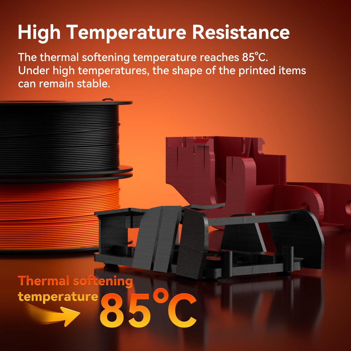 Kexcelled ABS Filament 1.75mm Lavender Purple, 3D Printer Filament ABS 1kg Spool (2.2lbs), Excellent Comprehensive Performance +/- 0.03mm,Fit Most FDM Printer kexcelled