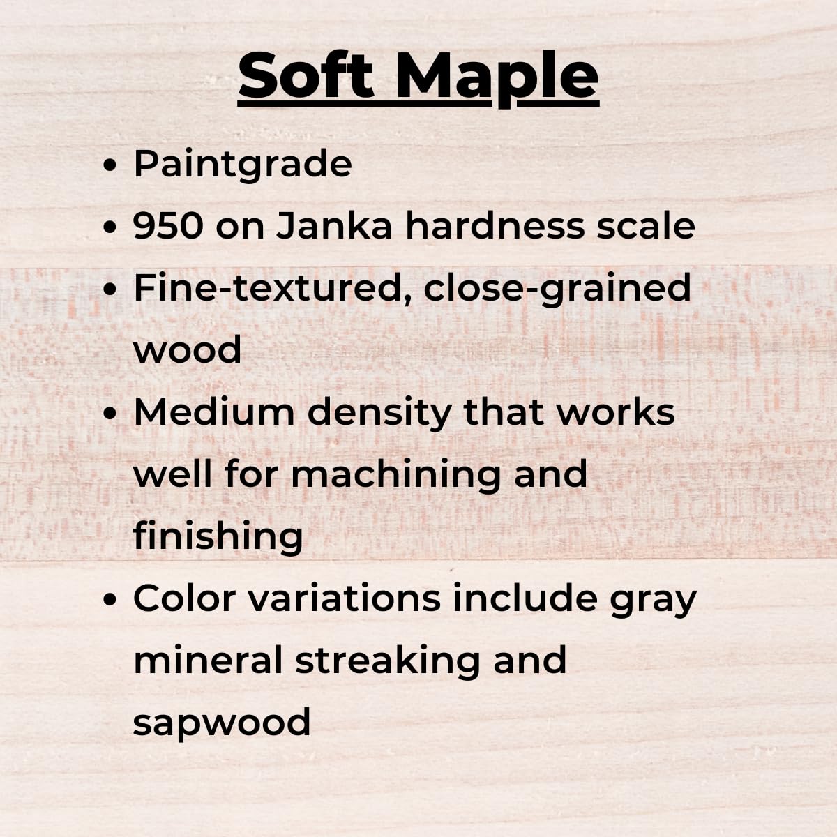 Osborne Tapered (Two-Sided) Dining Table Leg in Soft Maple Wood (Set of Four), Unfinished Wooden Posts for Dining Room Table or Desk, Replacement Dining Table Legs, Sanded and Ready to be Finished Osborne Wood Products