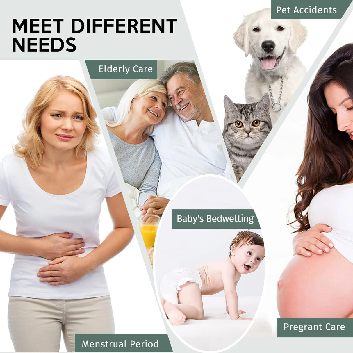 MUXHOMO 2 Pack King Mattress Protector, 100% Waterproof King Size Mattress Cover Protector, Cooling and Breathable Mattress Pad Cover, Deep Pocket 8"-21" MUXHOMO