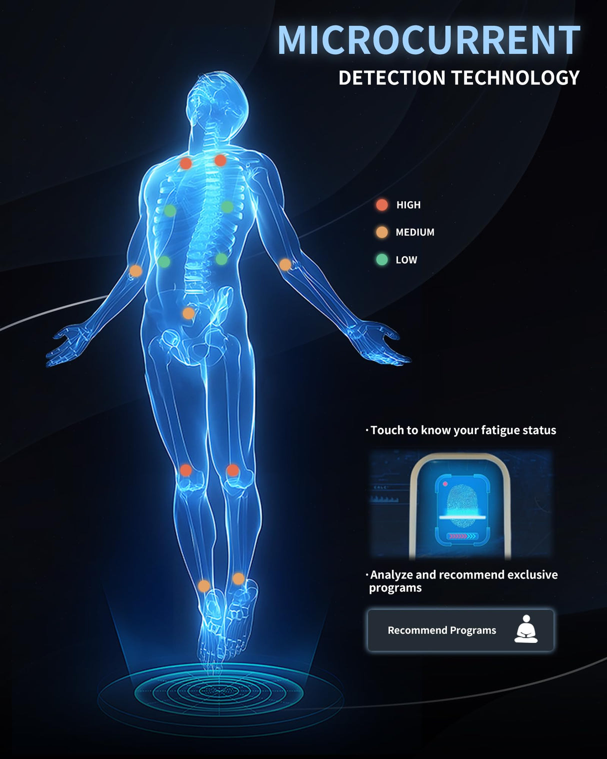 MeitFith 4D+2D Dual Mechanism Massage Chair Full Body, Zero Gravity Shiatsu SL Track Massage Chair with Heat, Calf Rollers, Bluetooth Speakers, AI Voice Control & Smart Body Scan, Black MeitFith