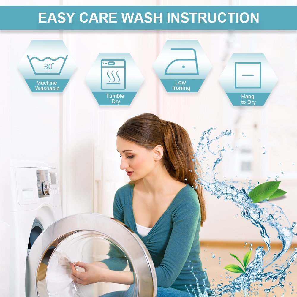 RYB HOME 2 Panels Outdoor Curtains for Patio - Linen Look Semi-Sheer Curtains for Patio Waterproof, Indoor Outdoor Drapes for Gazebo Pergola Balcony Pool Spa, Wide 54 x Long 84 RYB HOME