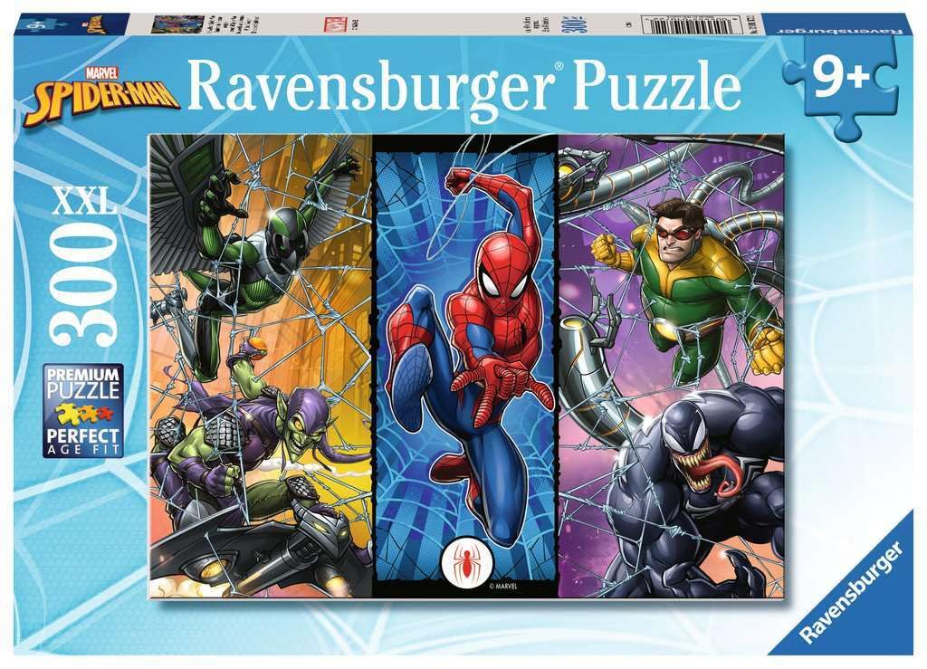 Ravensburger Children's Puzzle 12001072 - The World of Spider-Man - 300 Pieces XXL Spider-Man Puzzle for Children from 9 Years Ravensburger