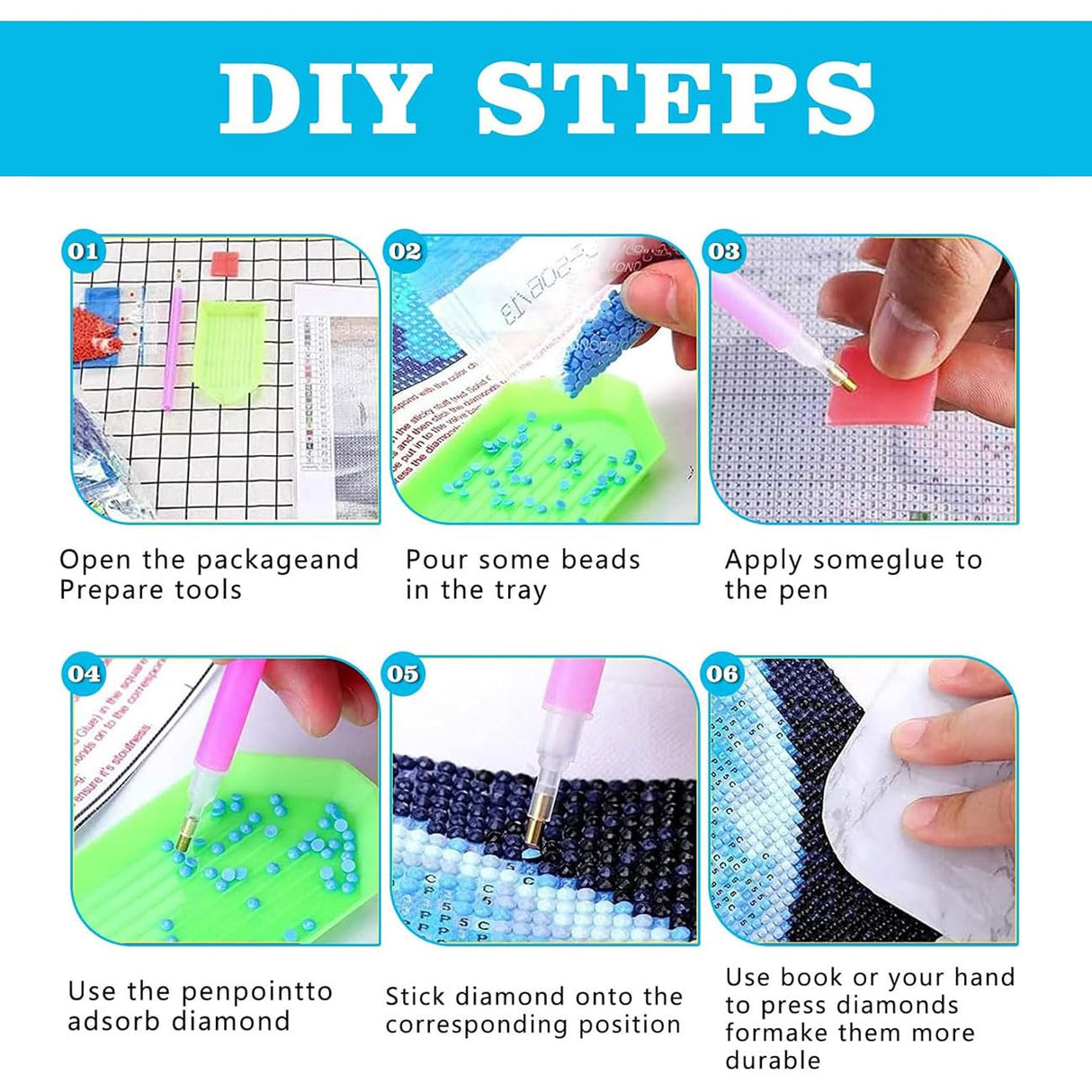 EIBEILI Diamond Painting Kits for Adults, Hydrangea Flowers 5D Diamond Art Kits for Beginner DIY Full Drill Diamond Dots Crystal Craft Kits for Home Wall Decor Gifts 12x16 Inch EIBEILI