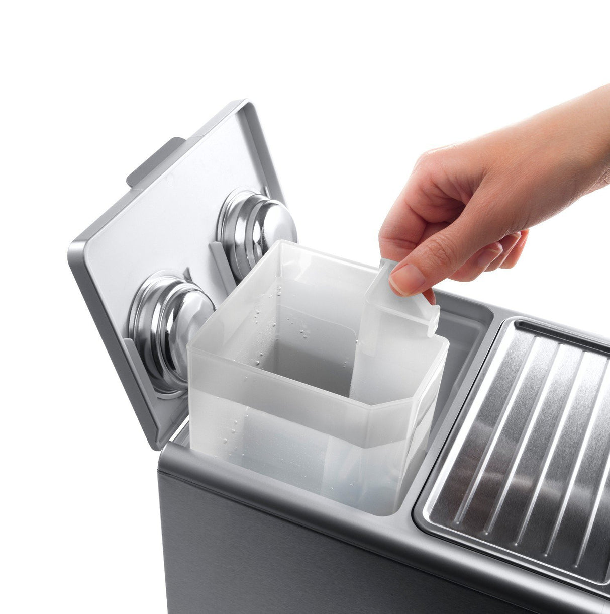 De'Longhi 15 Bar Pump Espresso and Cappuccino Machine with Premium Adjustable Frother, Stainless Steel, ECP3630 De'Longhi