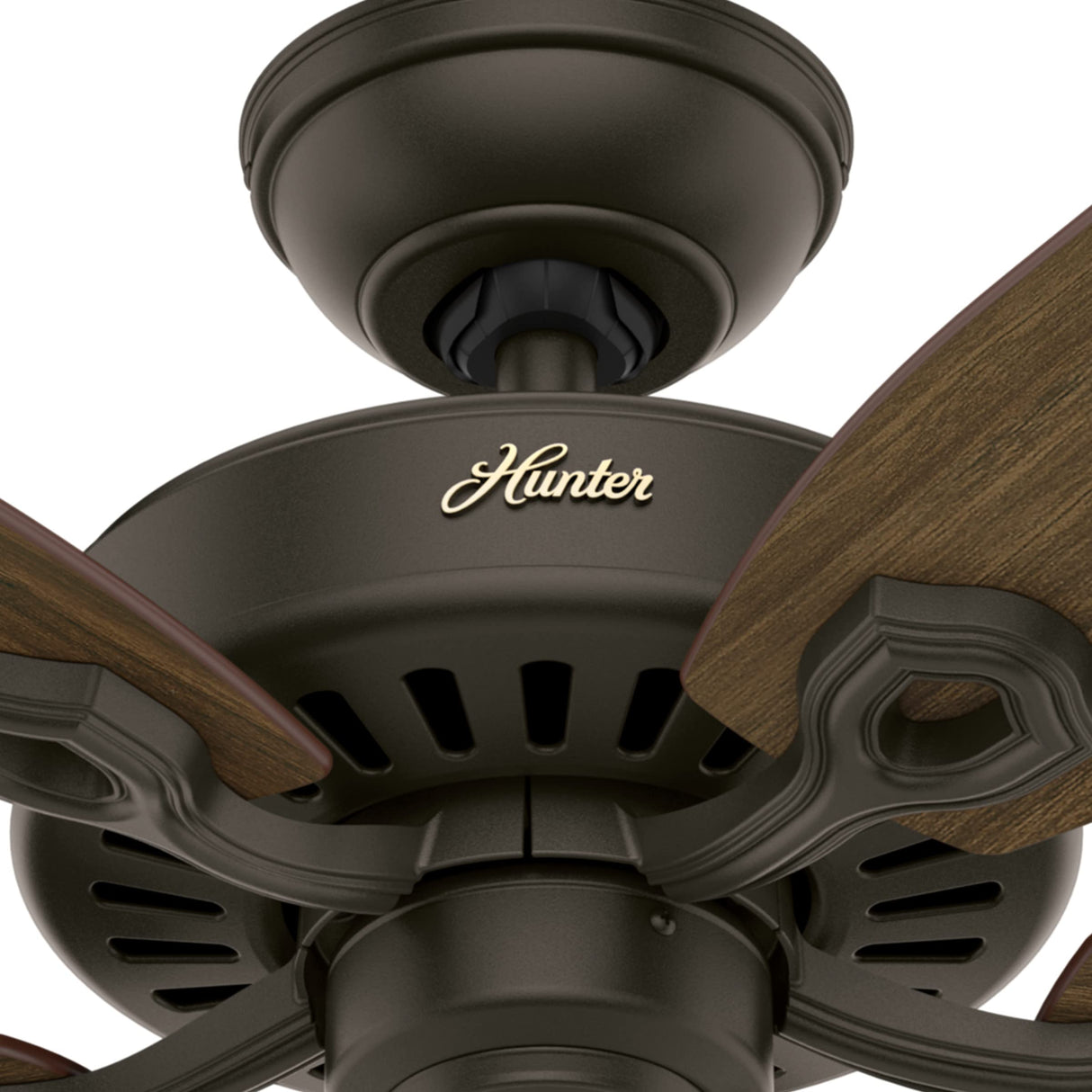 Hunter Fan Company Fan Builder Elite Indoor Ceiling Fan with Pull Chain Control, Metal, New Bronze Finish, 52 Inch Hunter